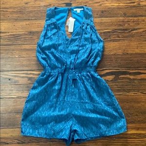 Dark Dusty Blue Romper